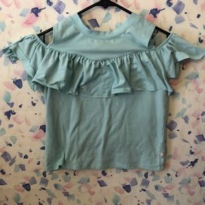Cold shoulder shirt